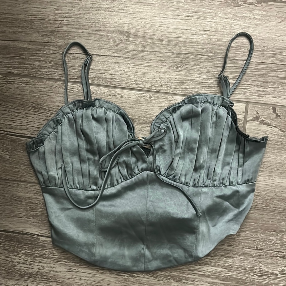 Silk Crop Top